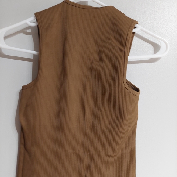 Square Neck Sleeveless Slimming Bodysuit for Womens Tummy Control,Bodysuit Sleev - Picture 4 of 11